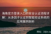 海角官方登录入口的安全认证流程详解：从多因子认证到智能验证系统的应用案例剖析
