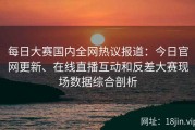 每日大赛国内全网热议报道：今日官网更新、在线直播互动和反差大赛现场数据综合剖析
