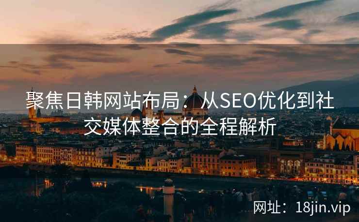 聚焦日韩网站布局：从SEO优化到社交媒体整合的全程解析